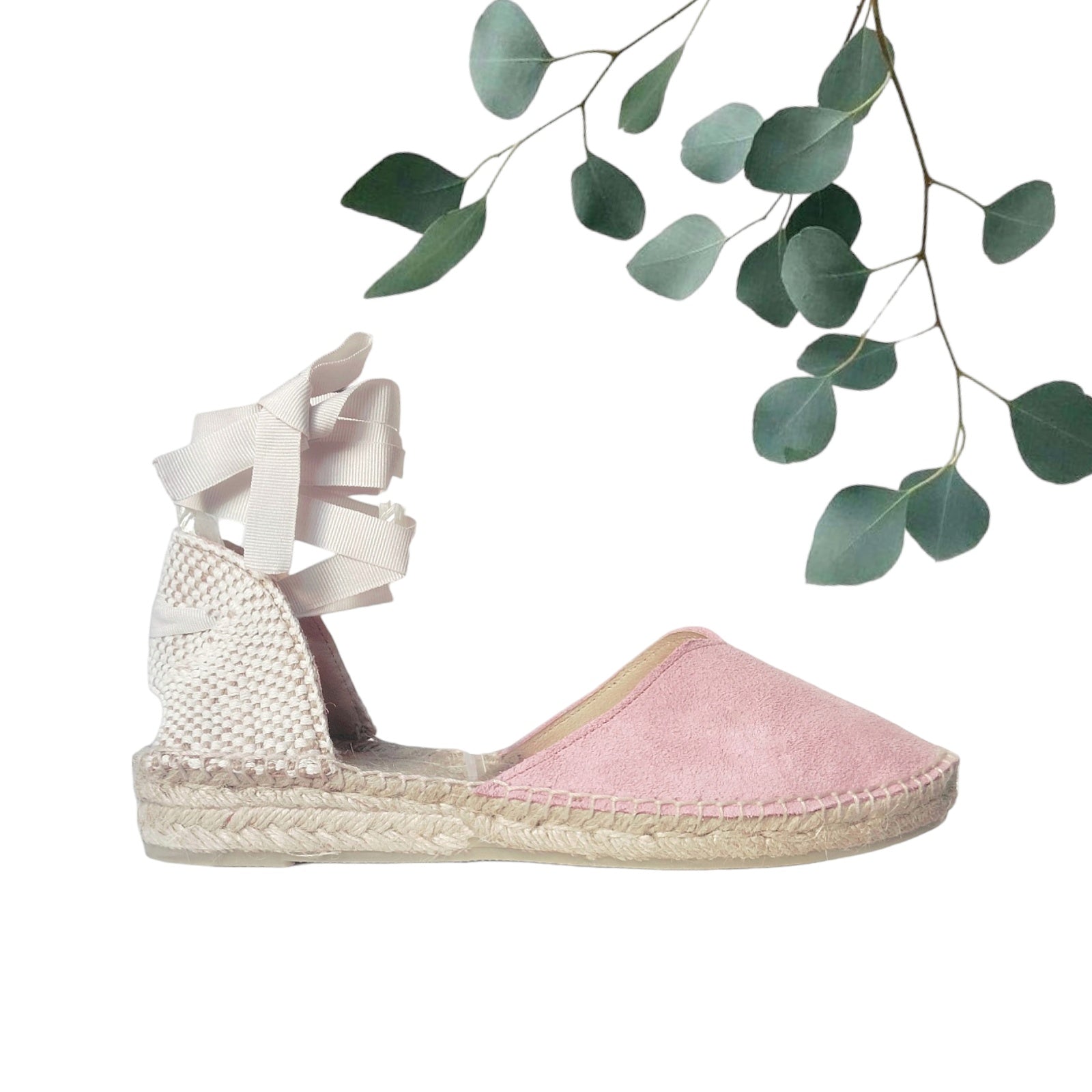 Cuña baja de serraje