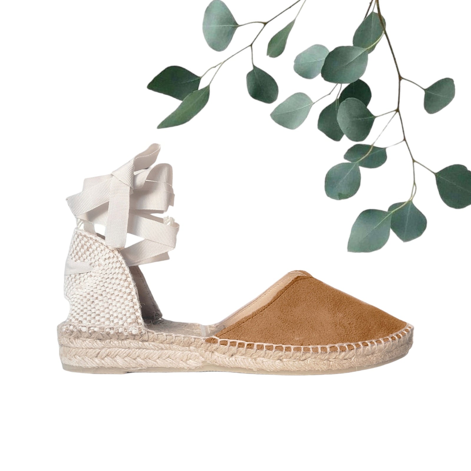 Cuña baja de serraje