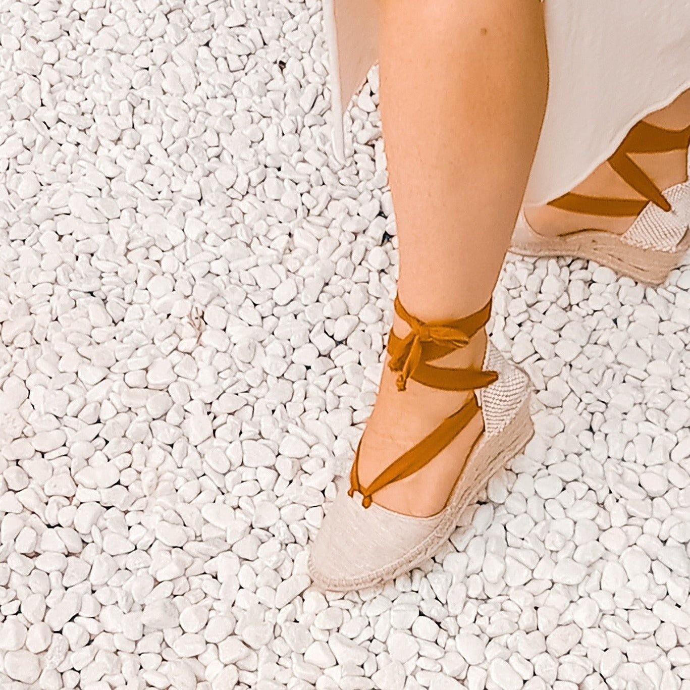 Cuña Media en Lino Ecológico