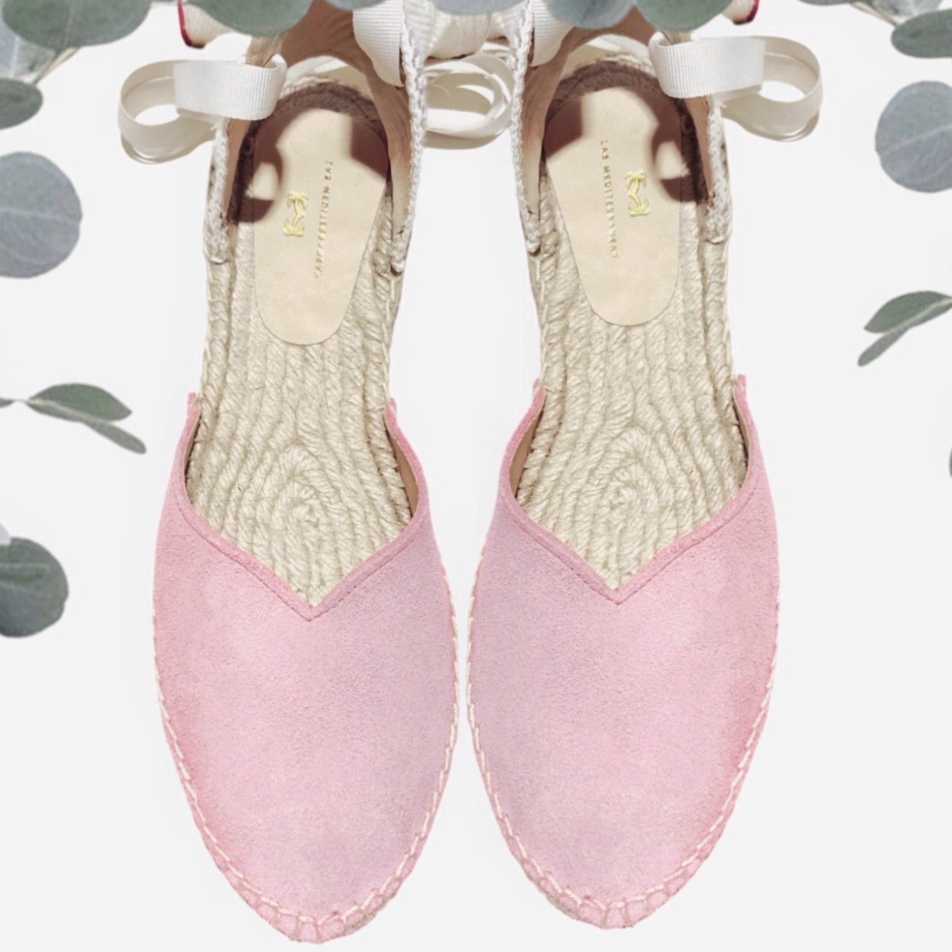 Cuña baja de serraje