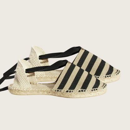 Organic Canvas Flat Espadrilles