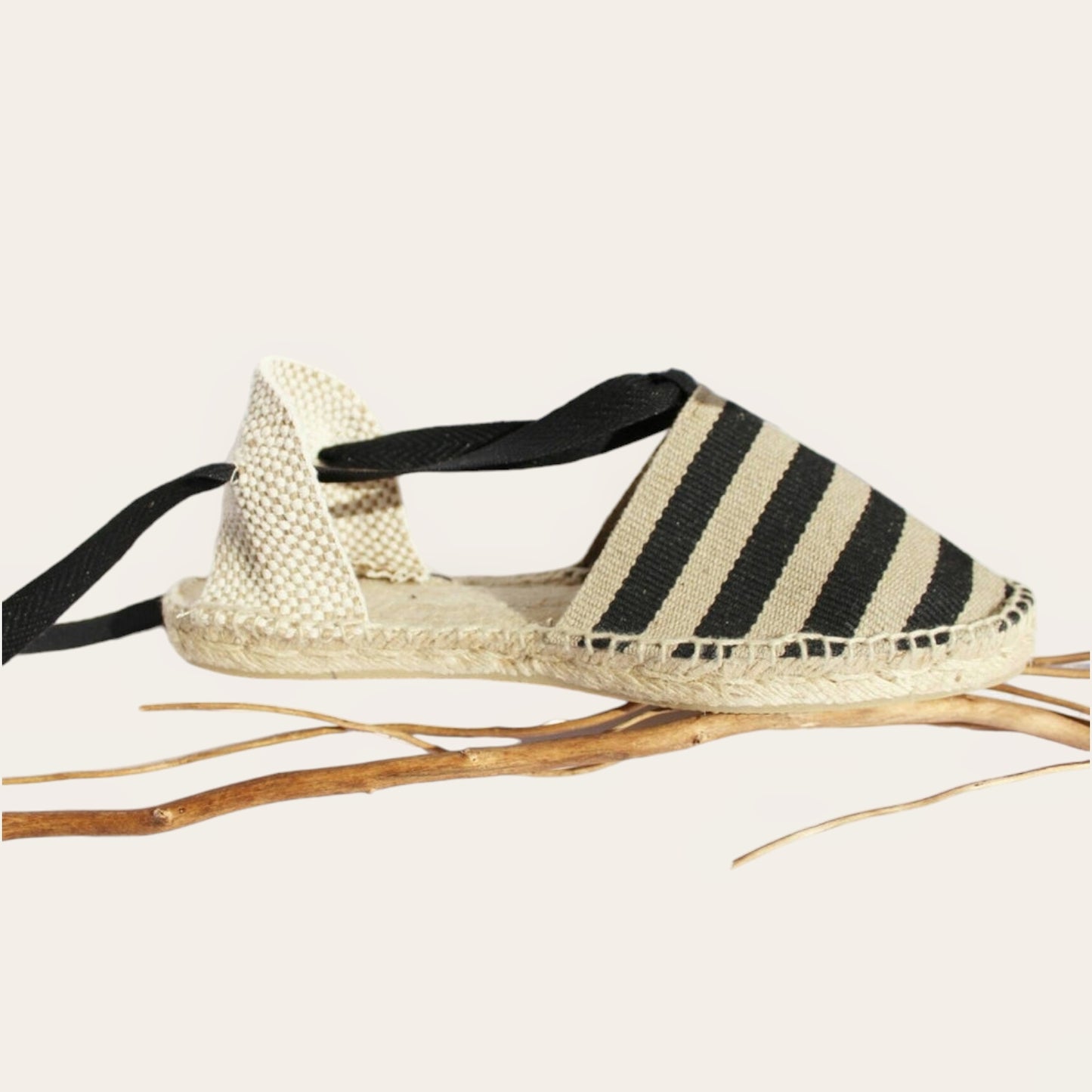 Organic Canvas Flat Espadrilles