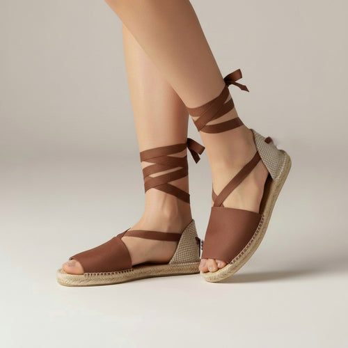 Abarcas menorquinas con suela de yute