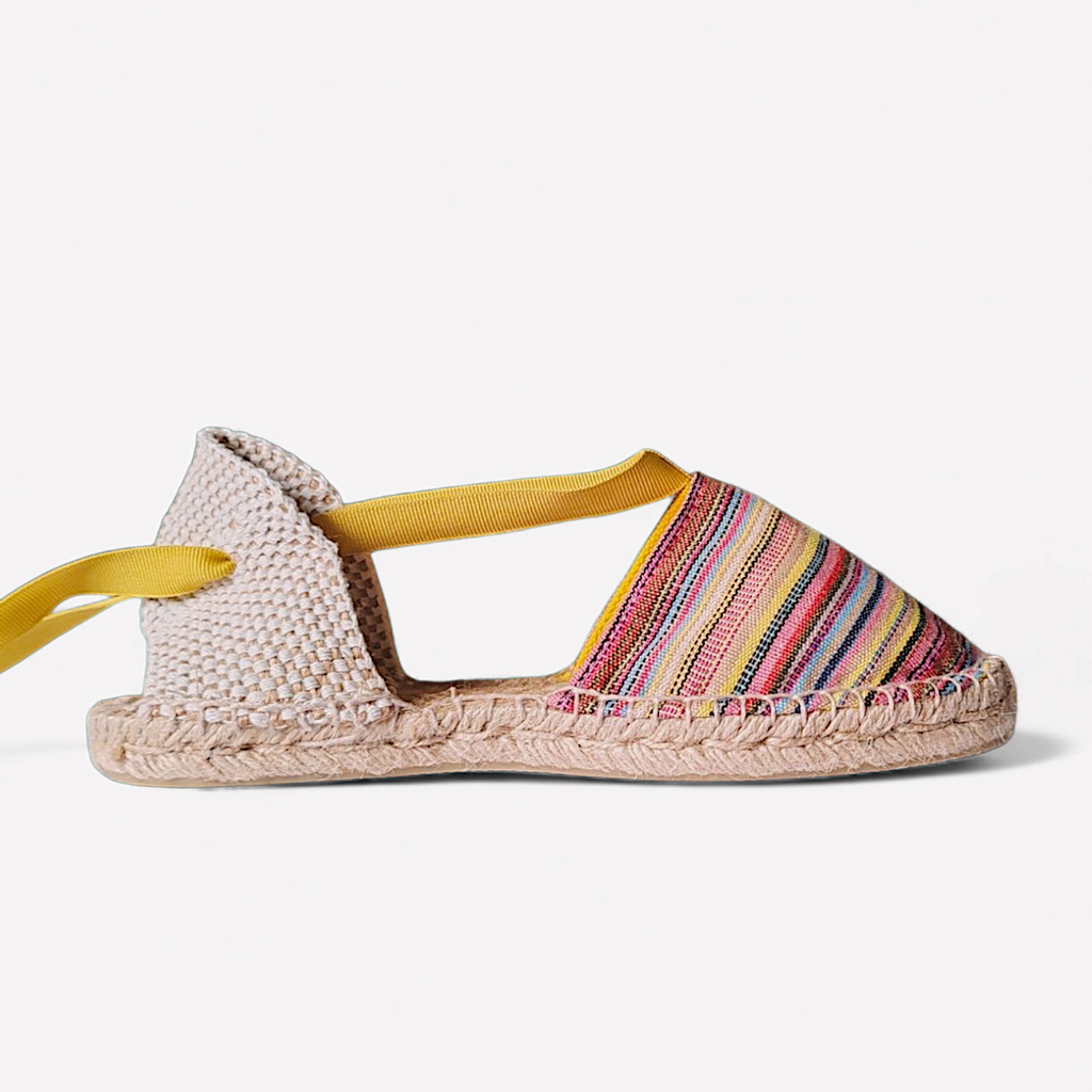 Alpargatas valencianas planas