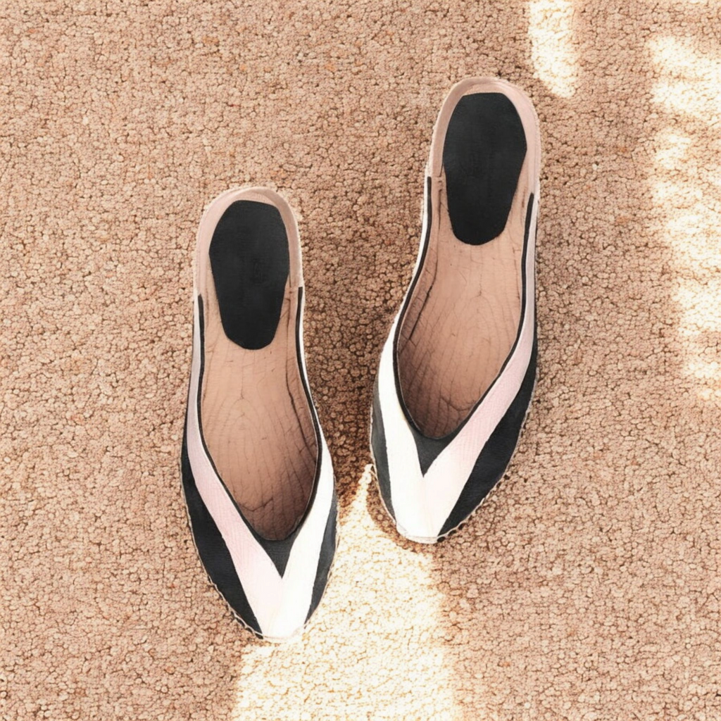 Cuñas de ante con elástico