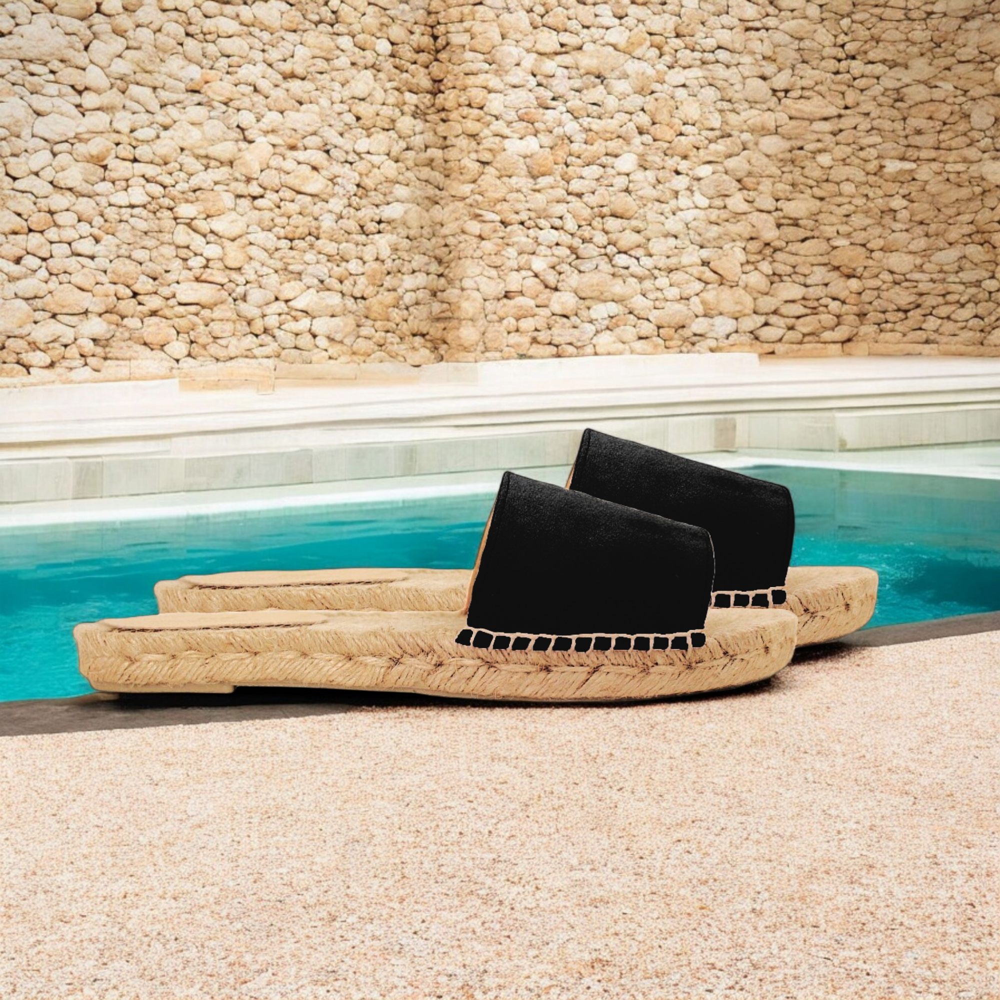 Sandalias de serraje