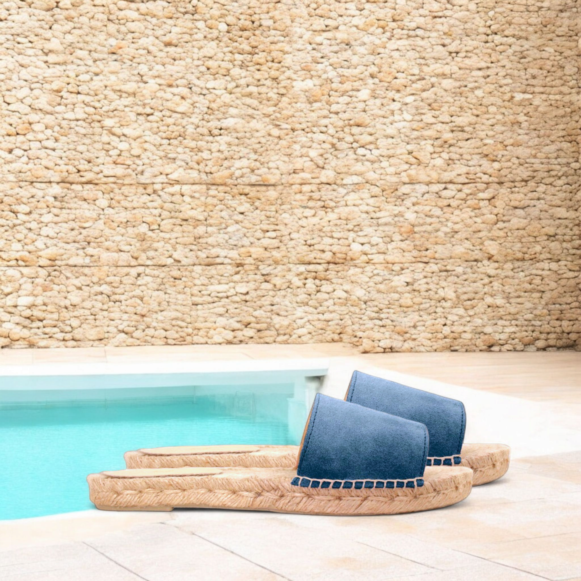 Sandalias de serraje