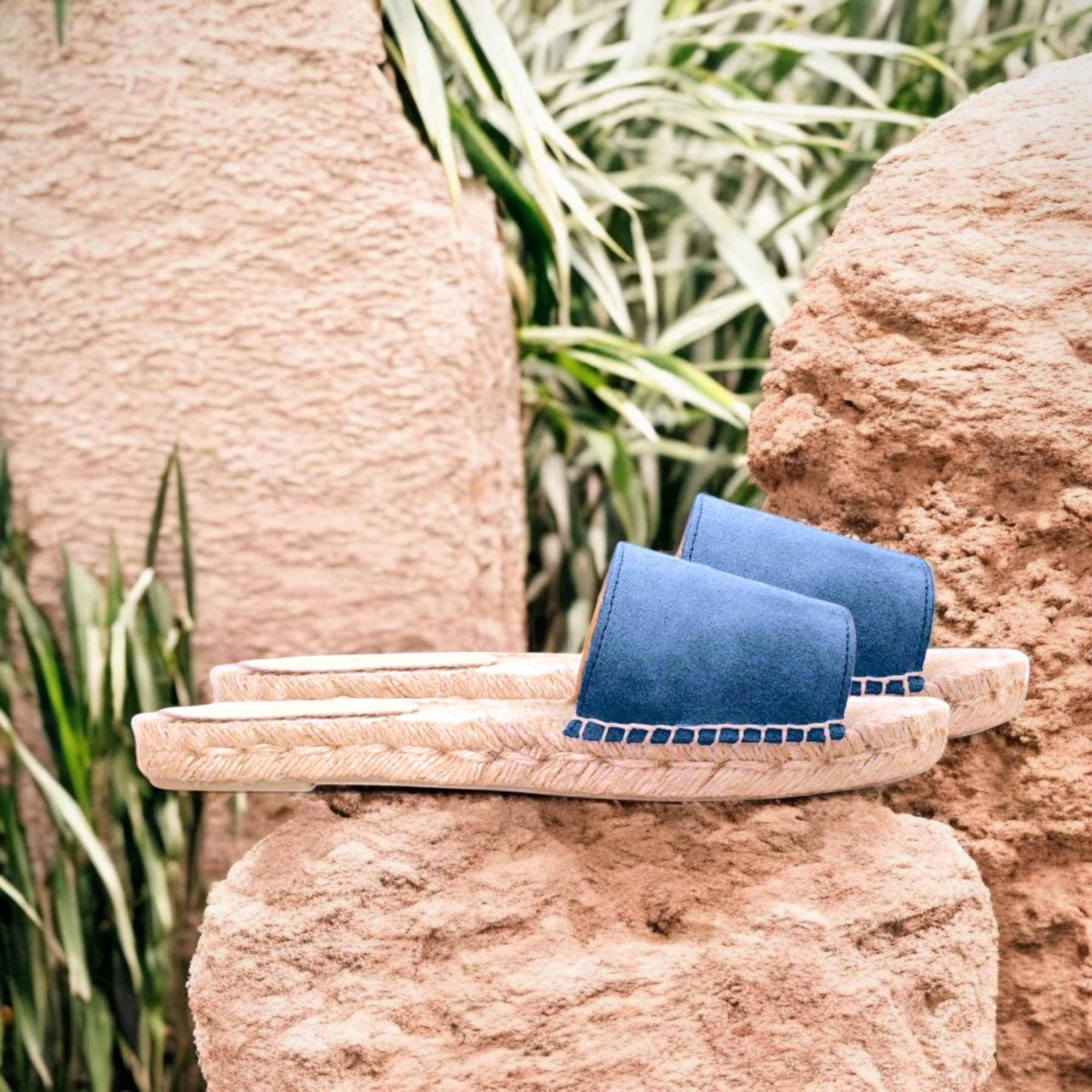 Sandalias de serraje