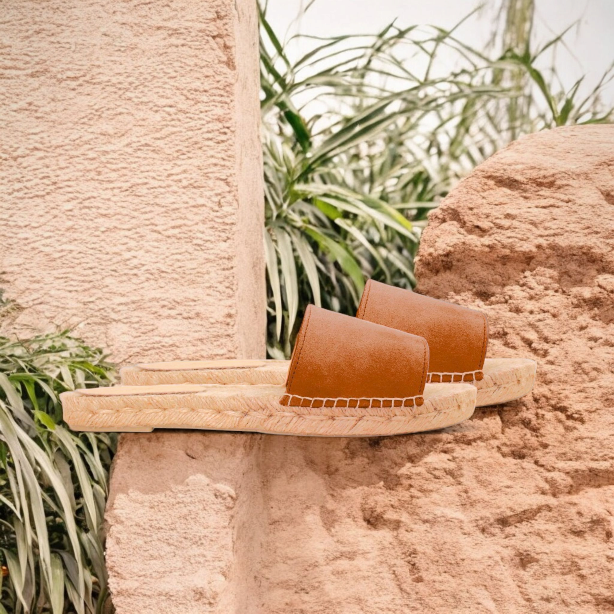 Sandalias de serraje