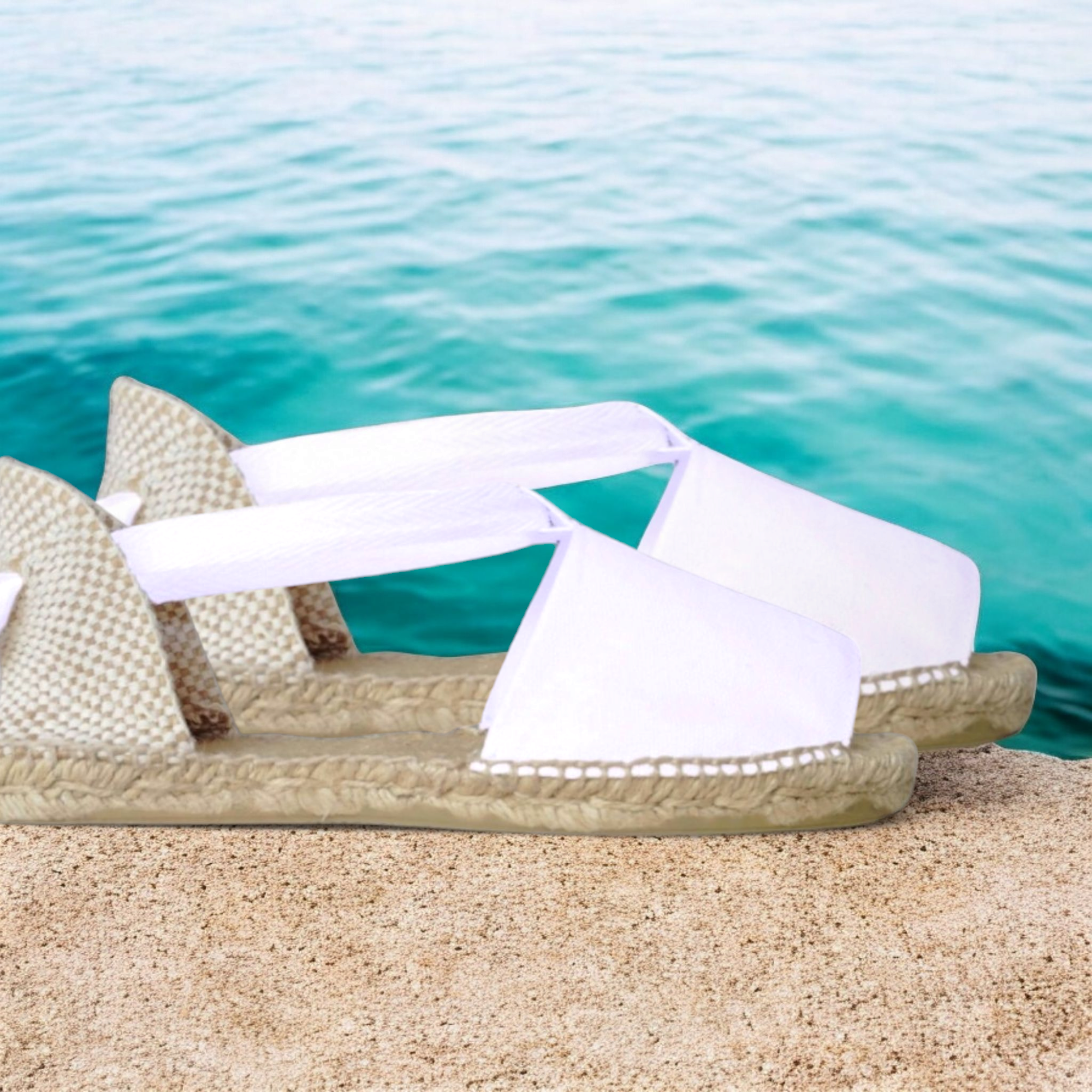 Abarcas menorquinas con cintas