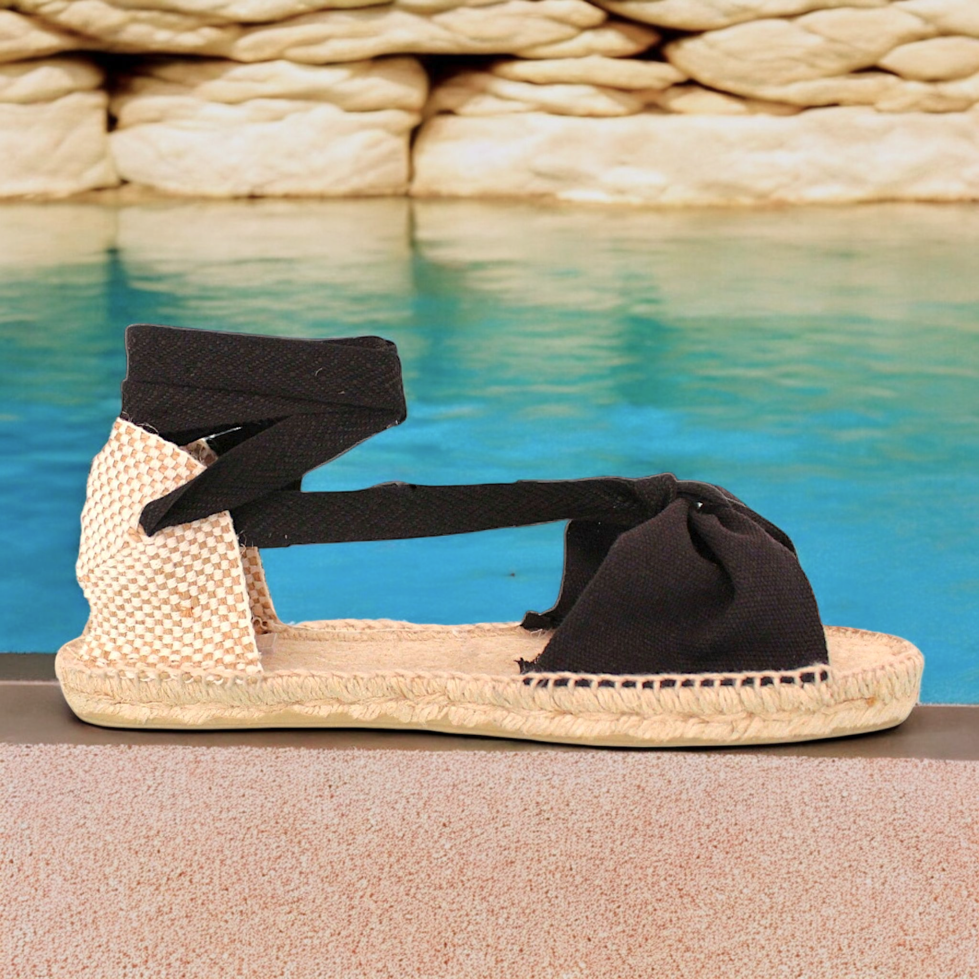 Alpargatas planas mariposa