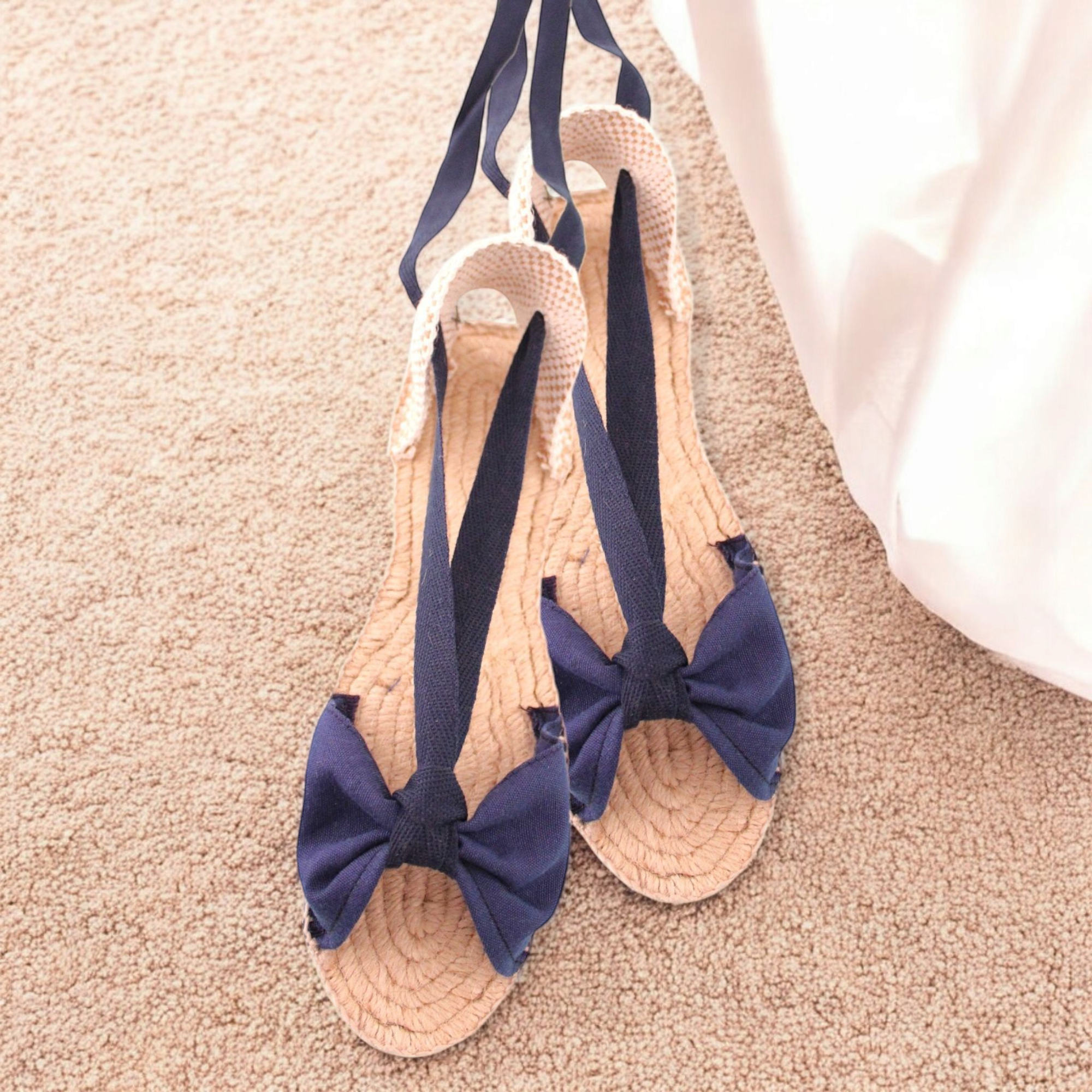 Alpargatas planas mariposa