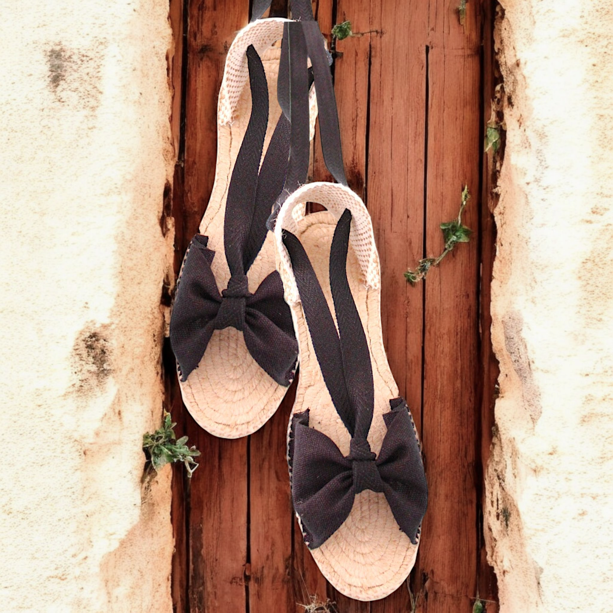 Alpargatas planas mariposa