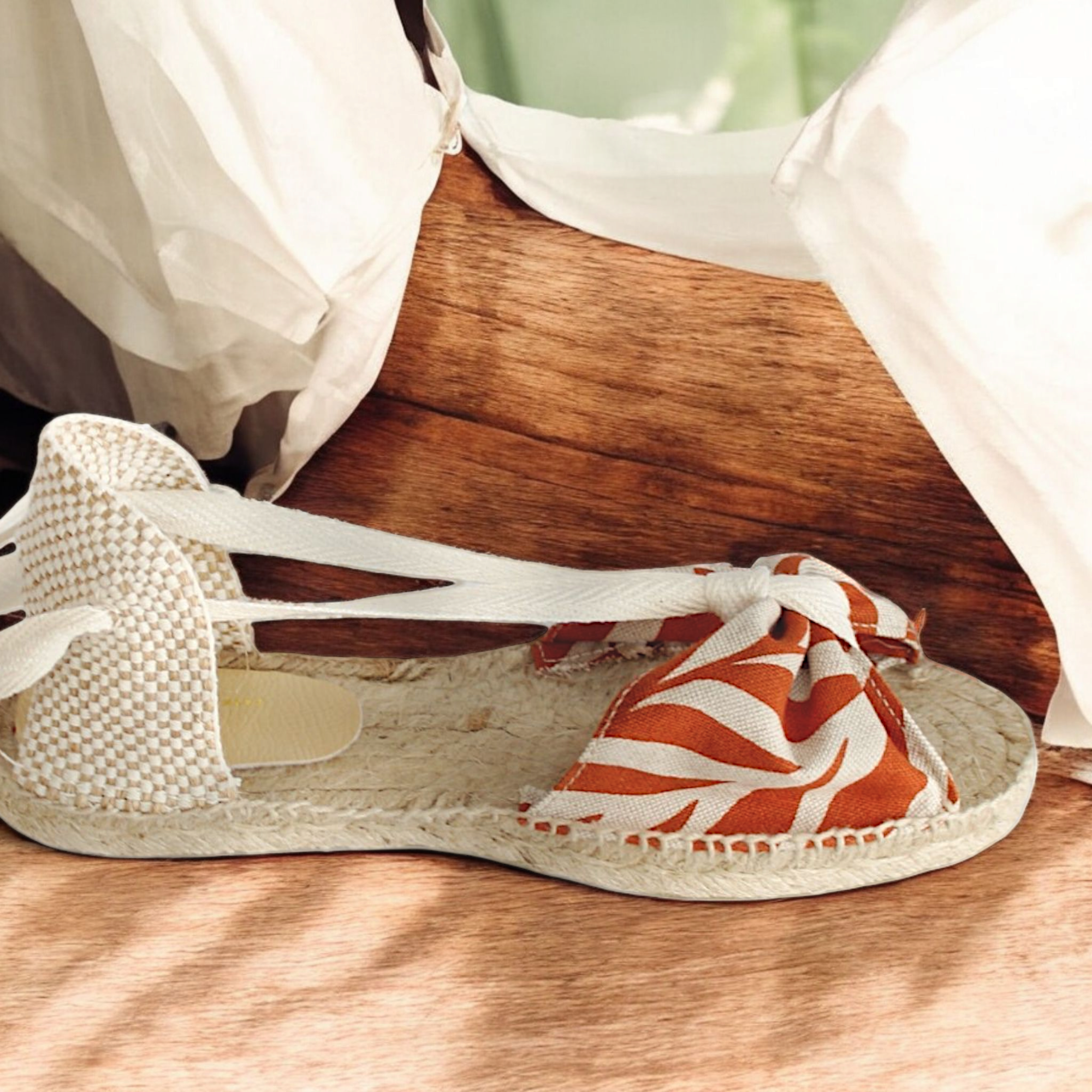 Alpargatas planas Butterfly