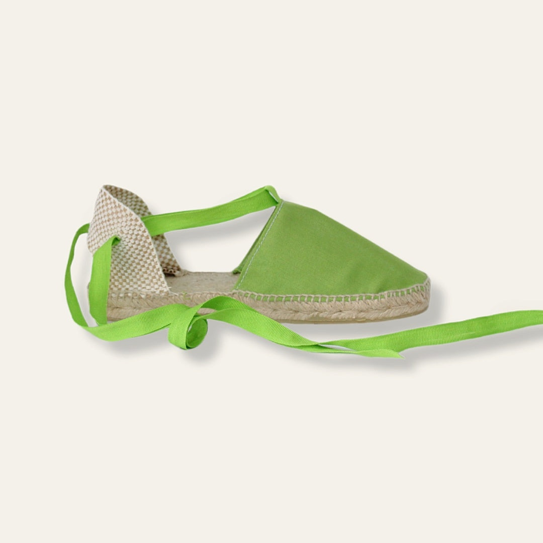 Alpargatas valencianas planas