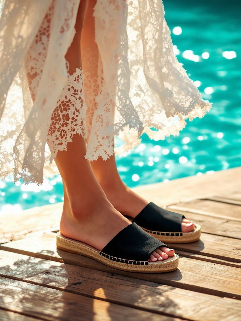 Sandalias de serraje