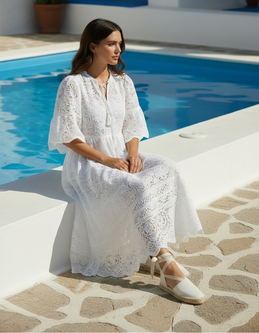 Alpargatas valencianas planas