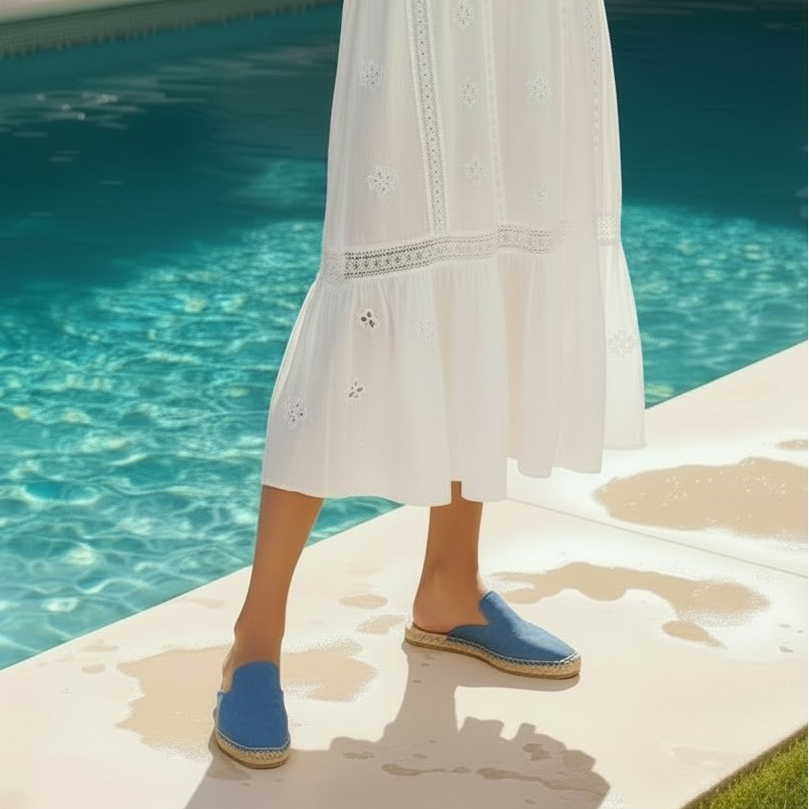 Alpargatas Mule de Ante