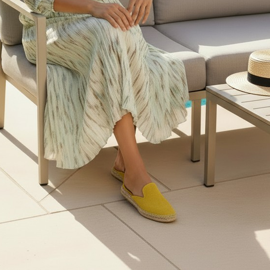 Alpargatas Mule de Ante