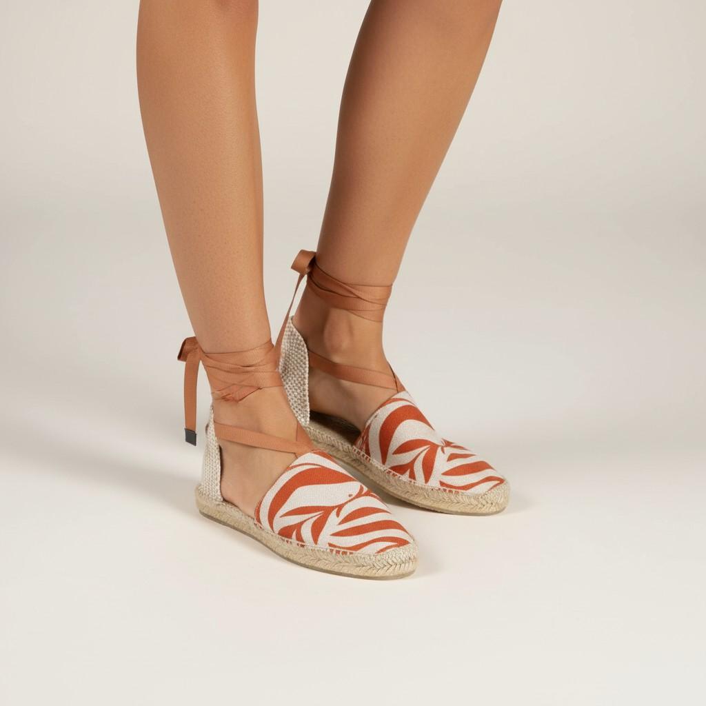 Flat Valencian espadrilles