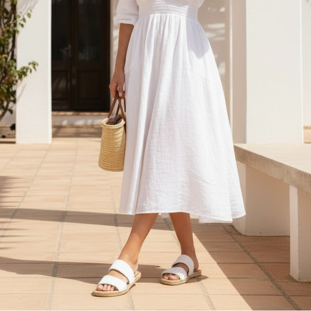 Sandalias tiras dobles