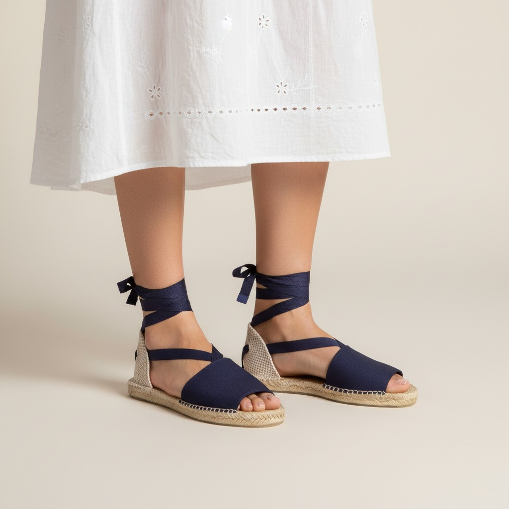 Abarcas menorquinas con suela de yute