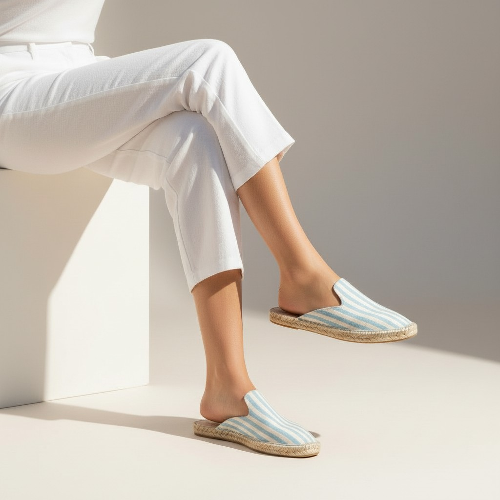 Mallorca Stripes Mules