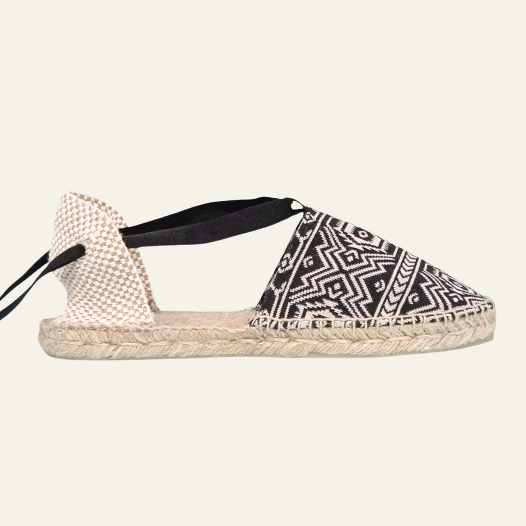 Alpargatas valencianas planas