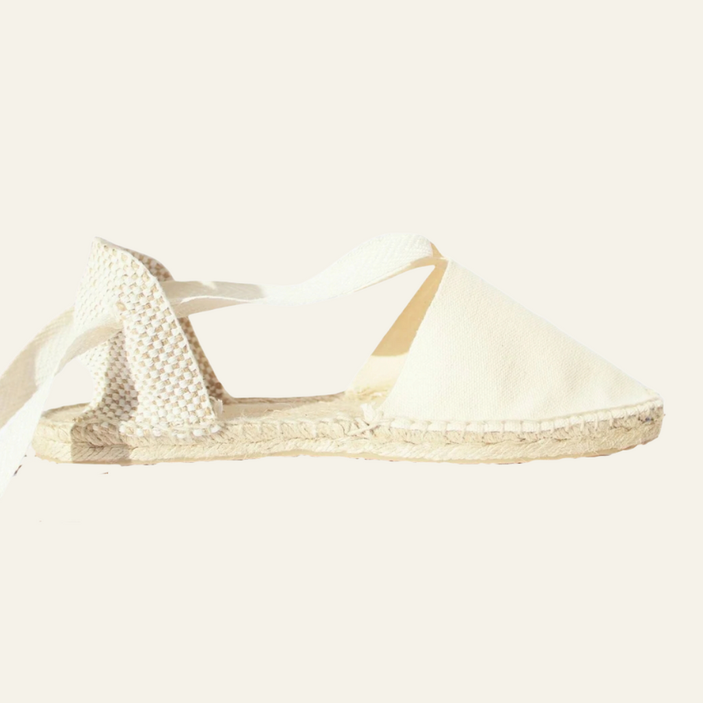 Alpargatas valencianas planas