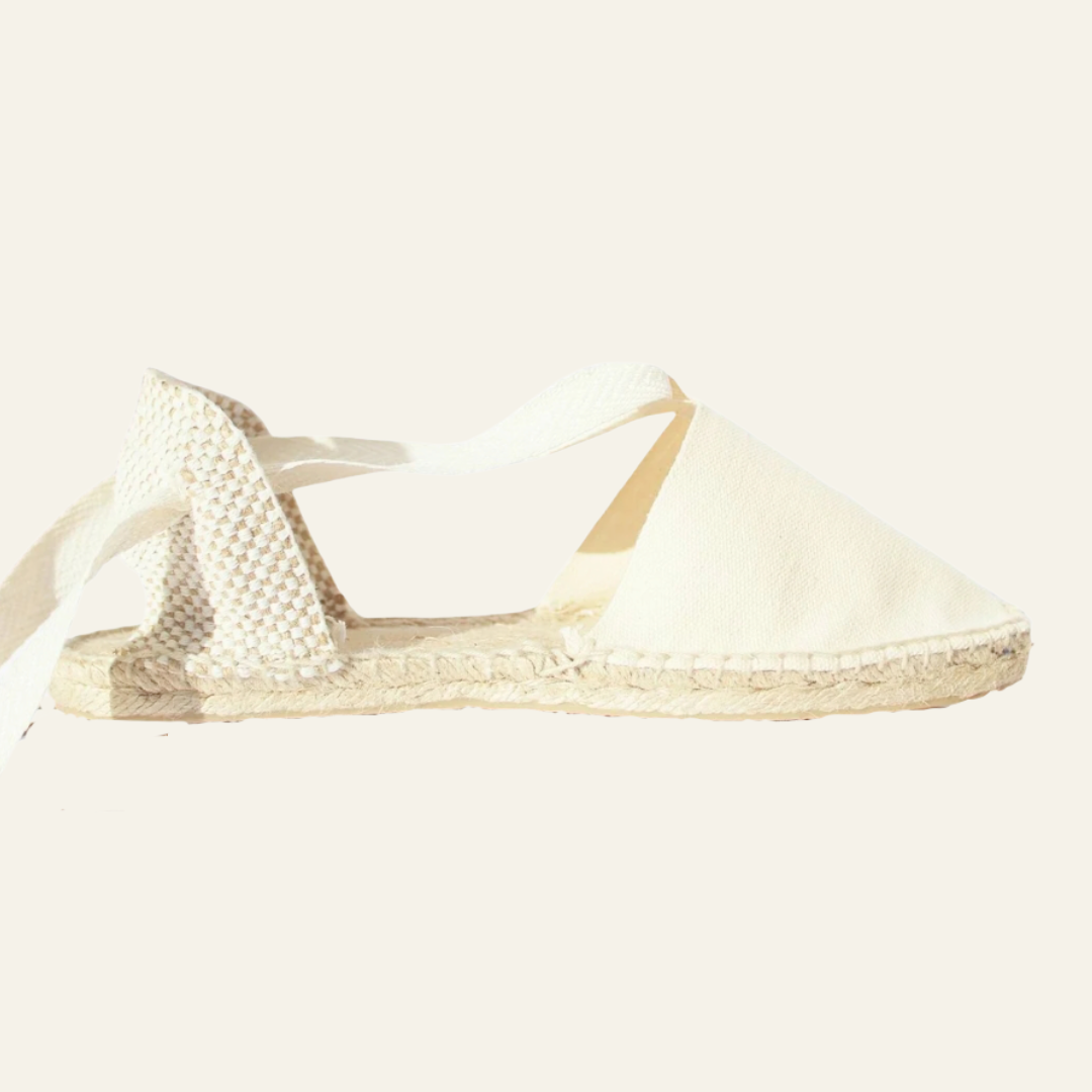 Alpargatas valencianas planas