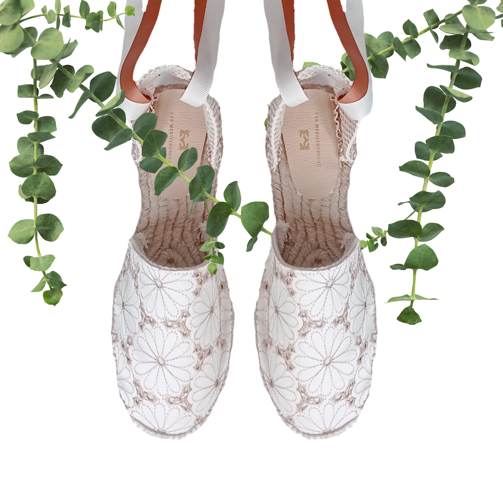 Alpargatas valencianas bordadas