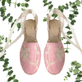 Embroidered Valencian espadrilles