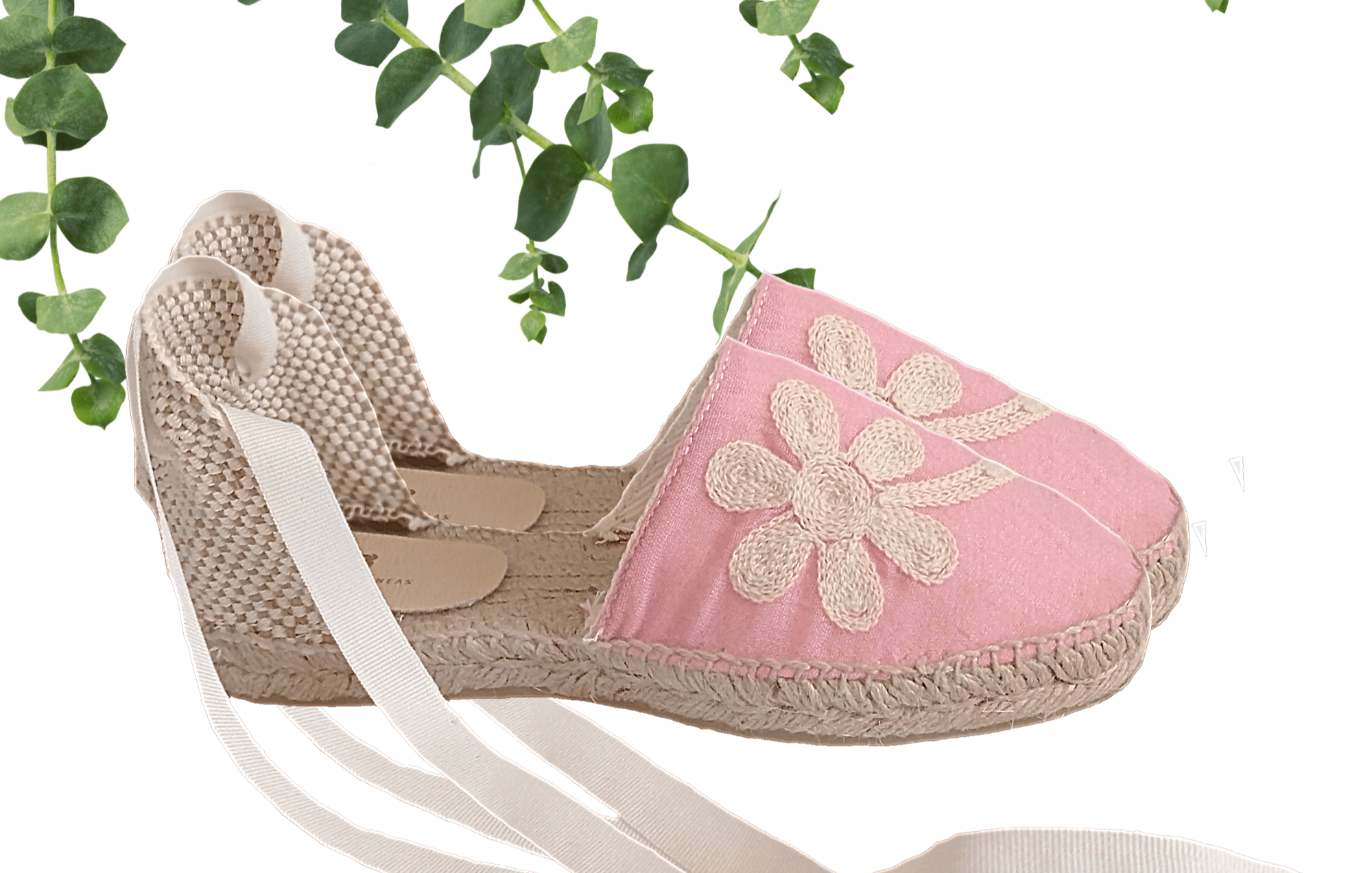 Alpargatas valencianas bordadas