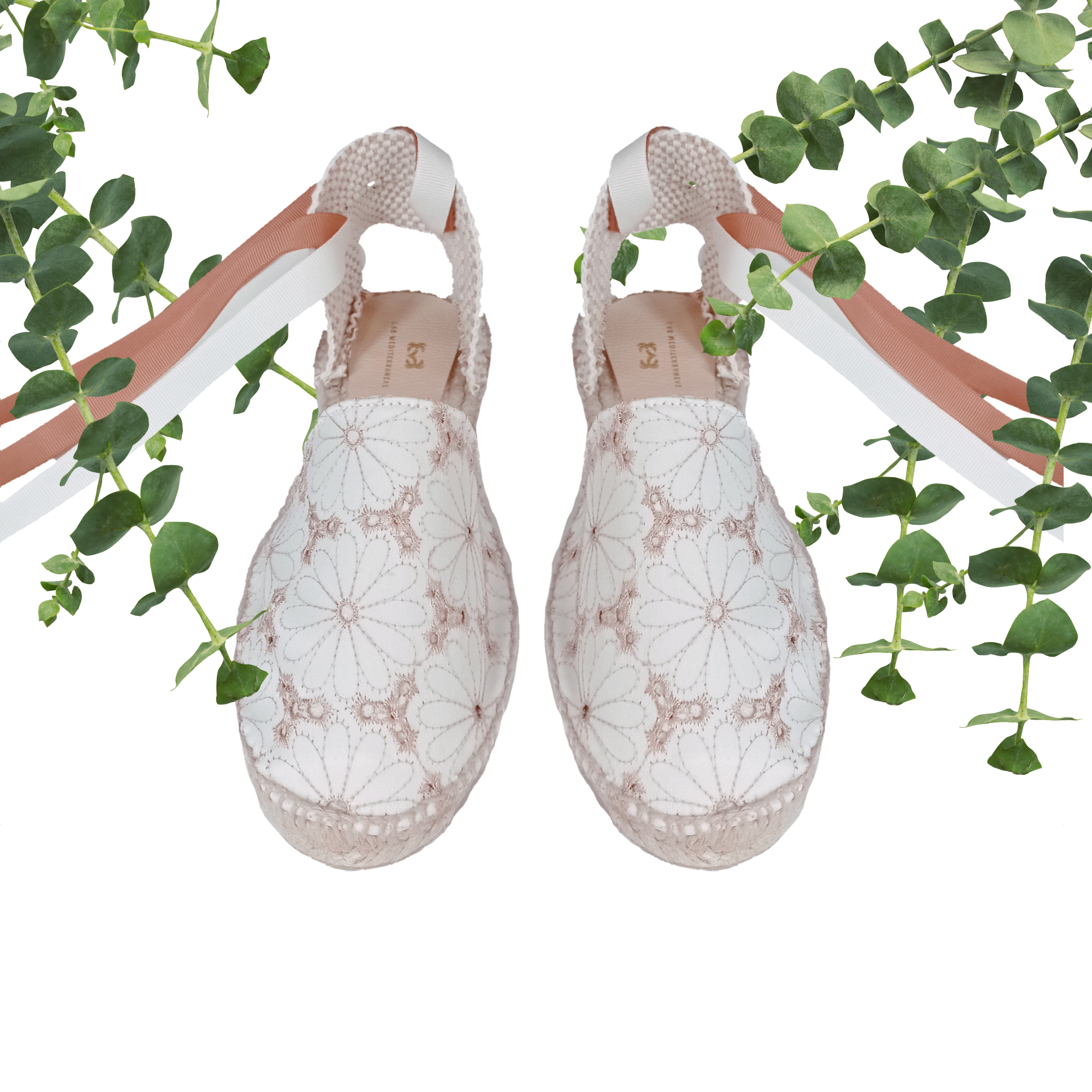 Alpargatas valencianas bordadas