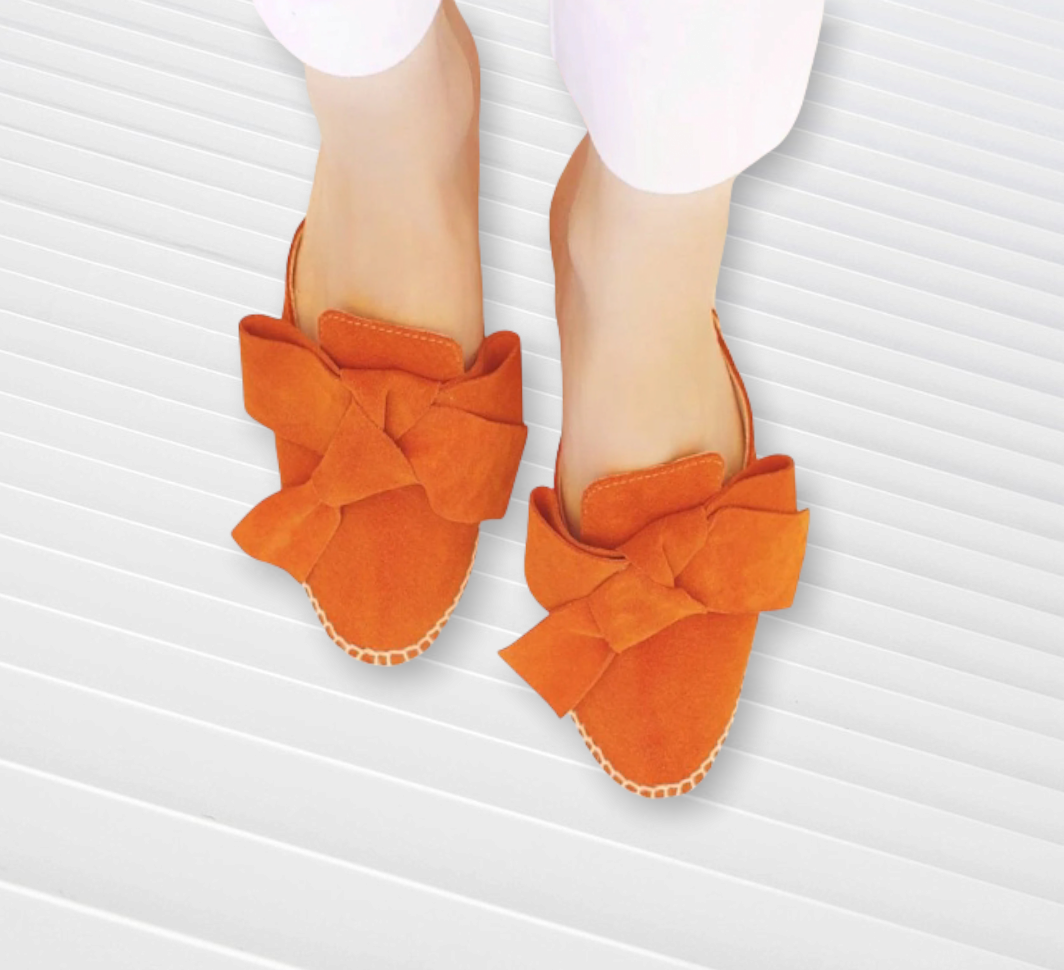 Mules de ante con lazo