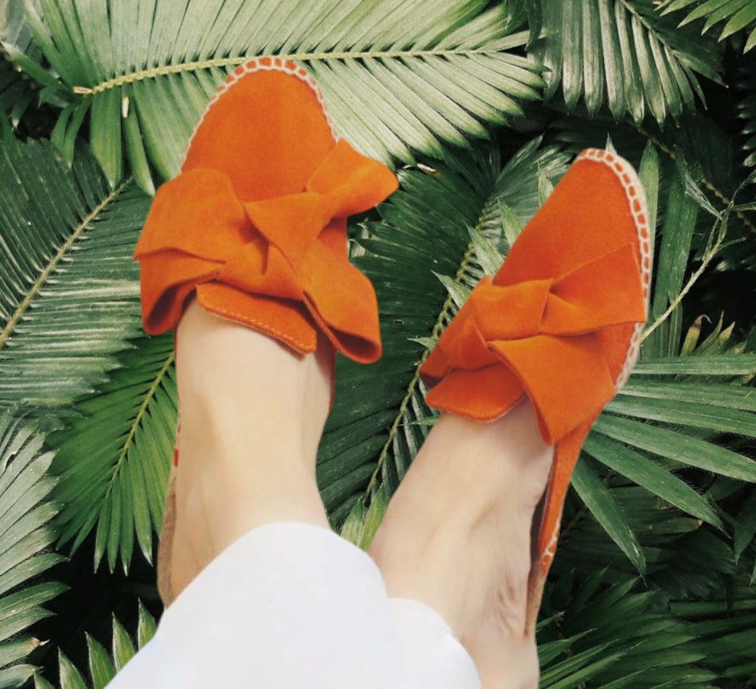 Mules de ante con lazo