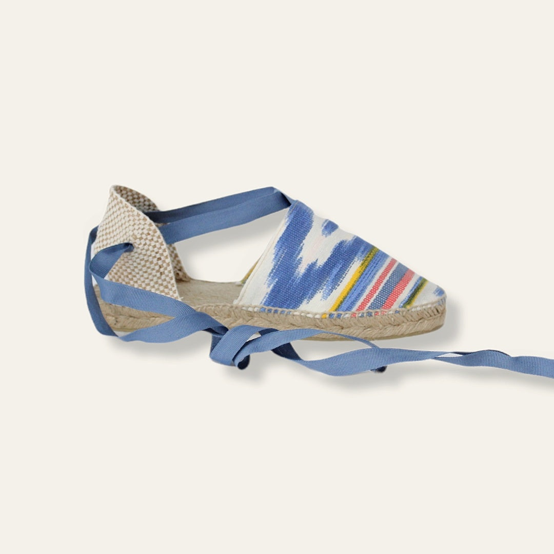 Alpargatas valencianas planas