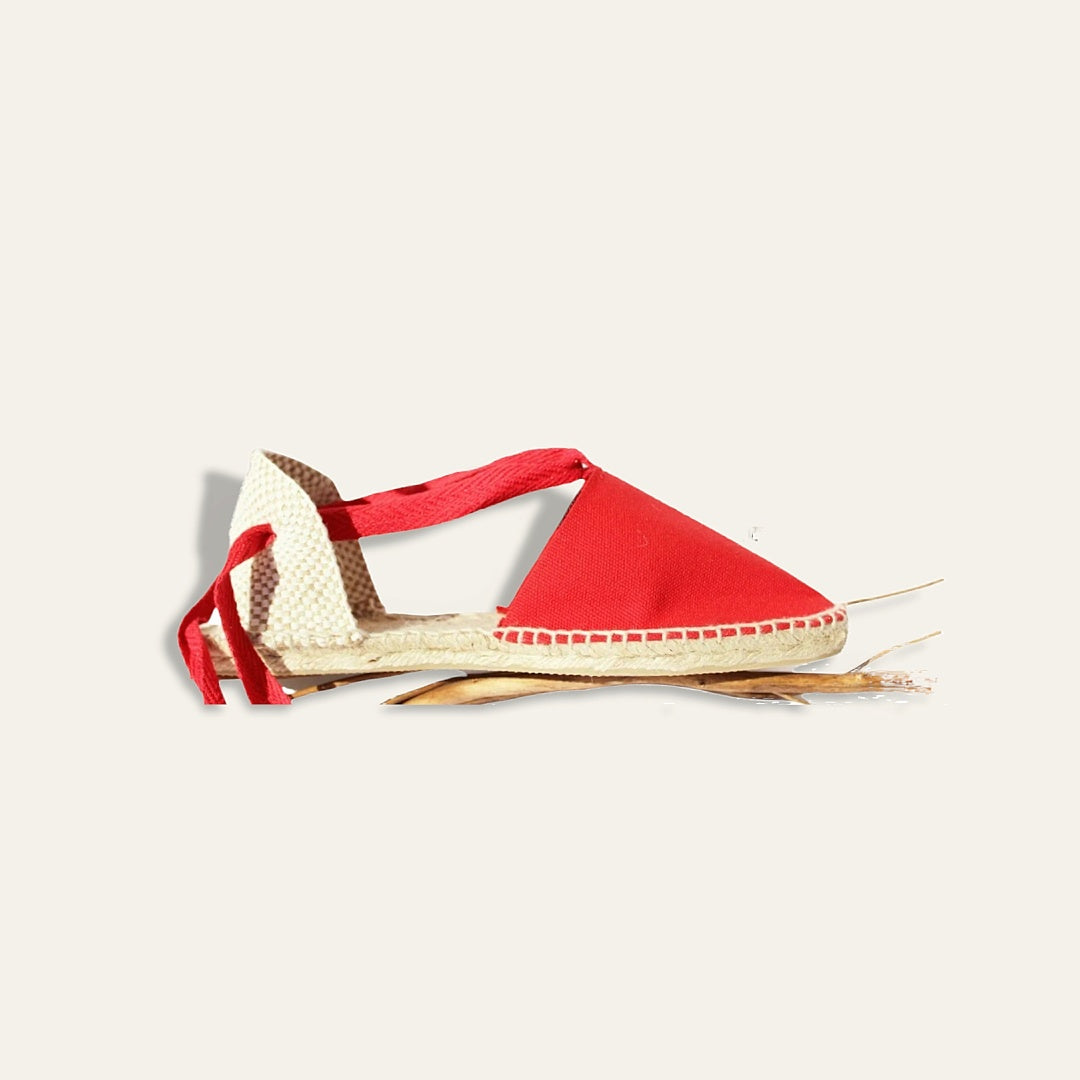Alpargatas valencianas planas