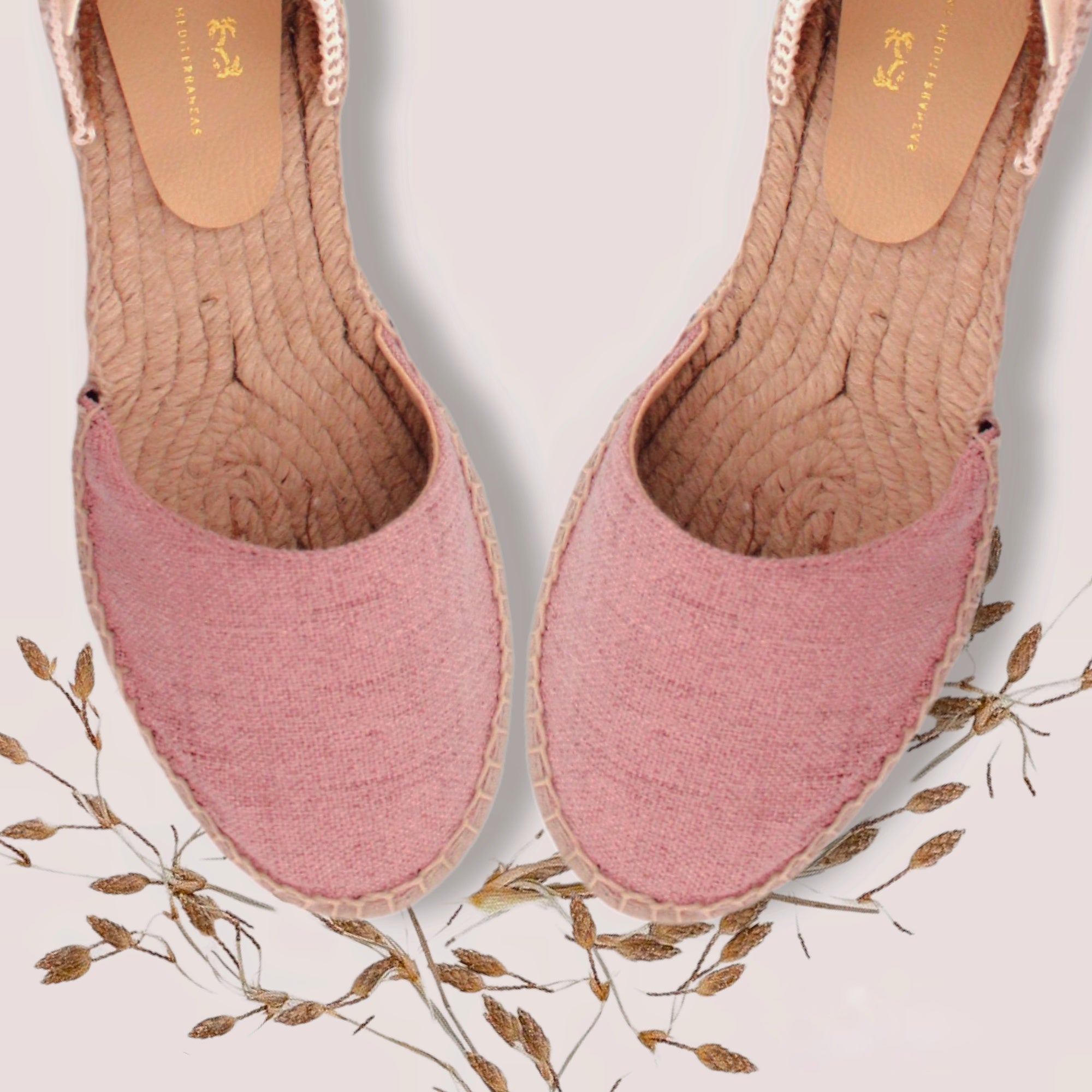 Alpargatas planas de algodón ecológico