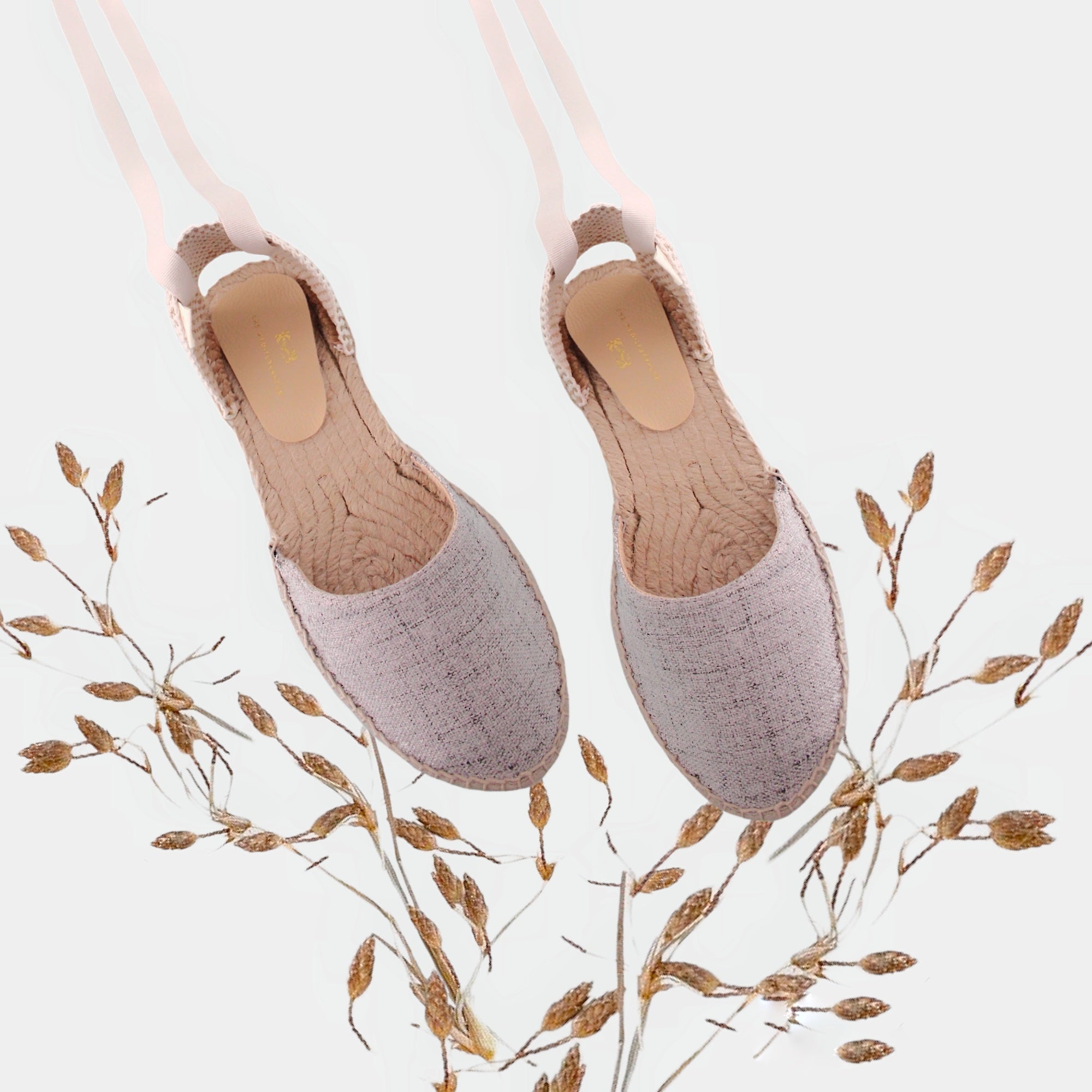 Alpargatas planas de algodón ecológico