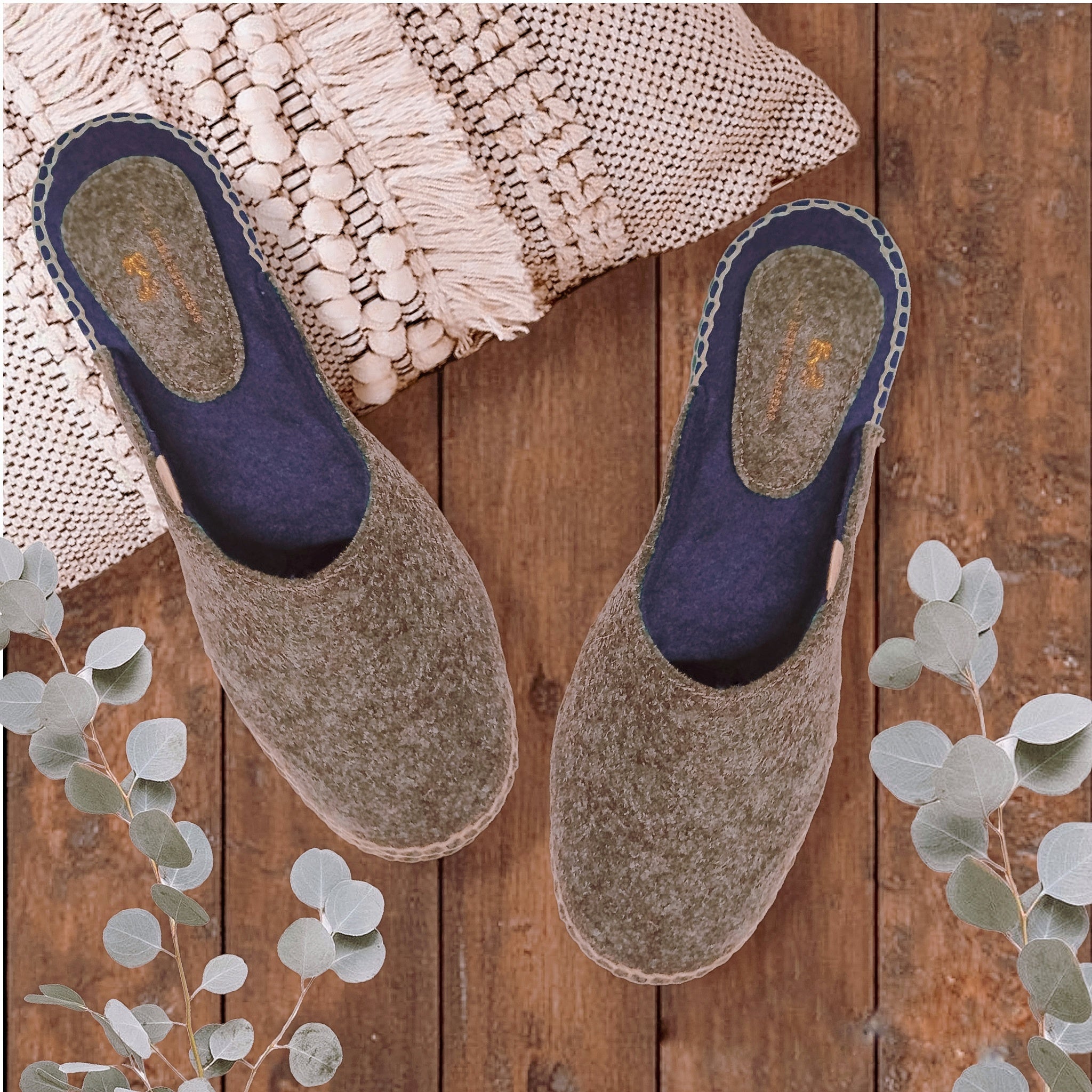 Zapatillas de casa destalonadas - Mediterraneas Home