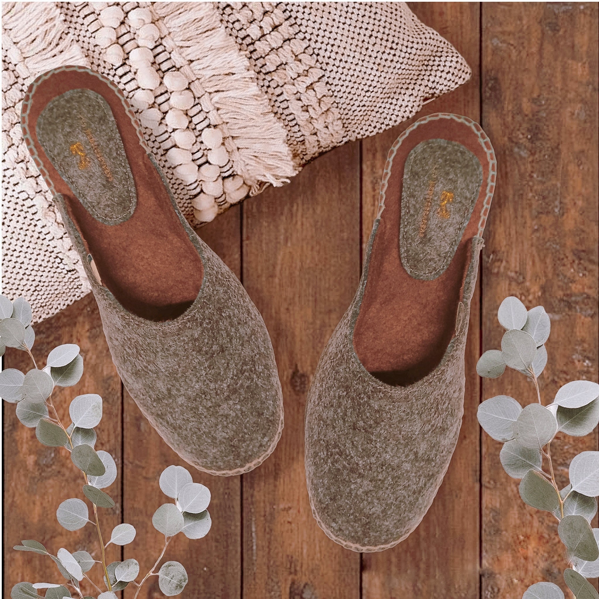 Zapatillas de casa destalonadas - Mediterraneas Home