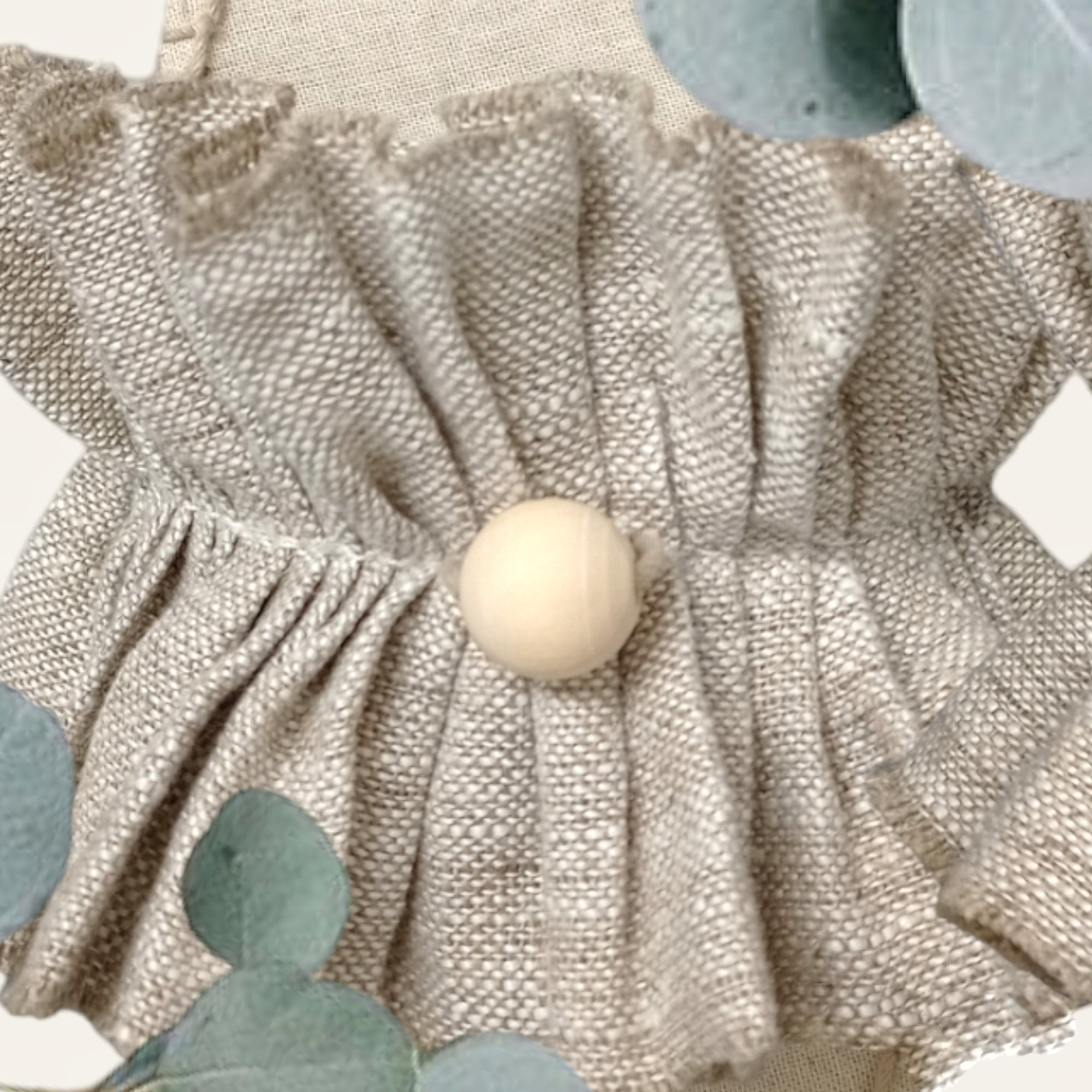 Sandalias planas de lino