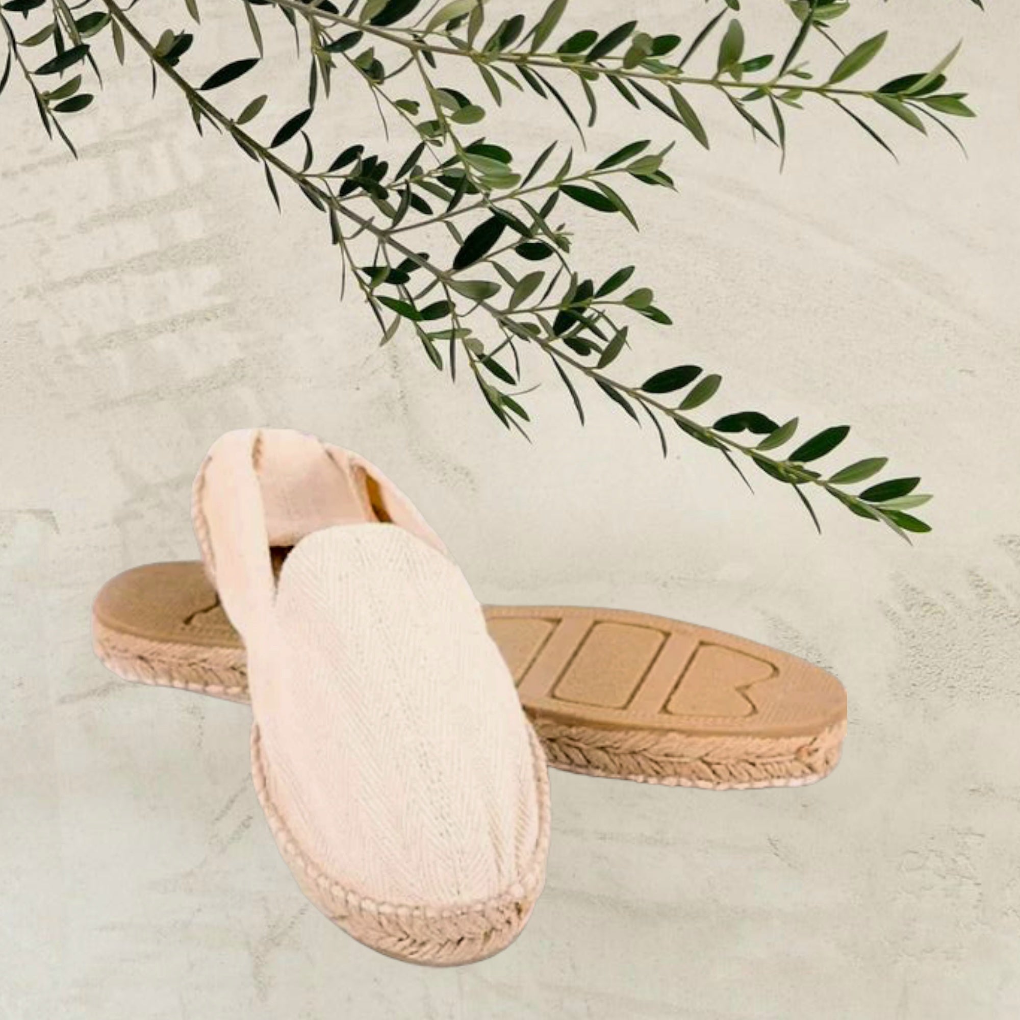 Alpargatas planas Formentera lona espiga