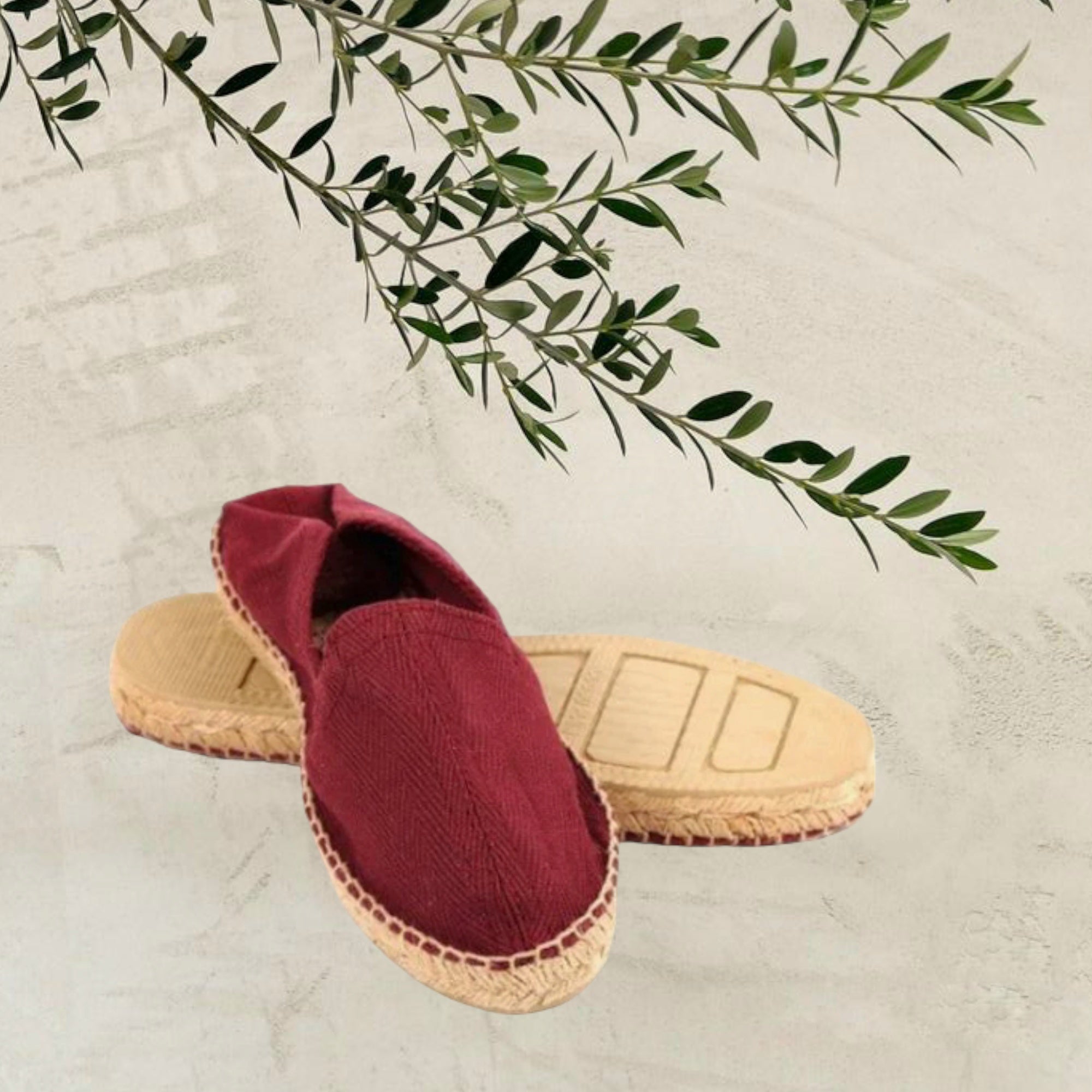 Alpargatas planas Formentera lona espiga