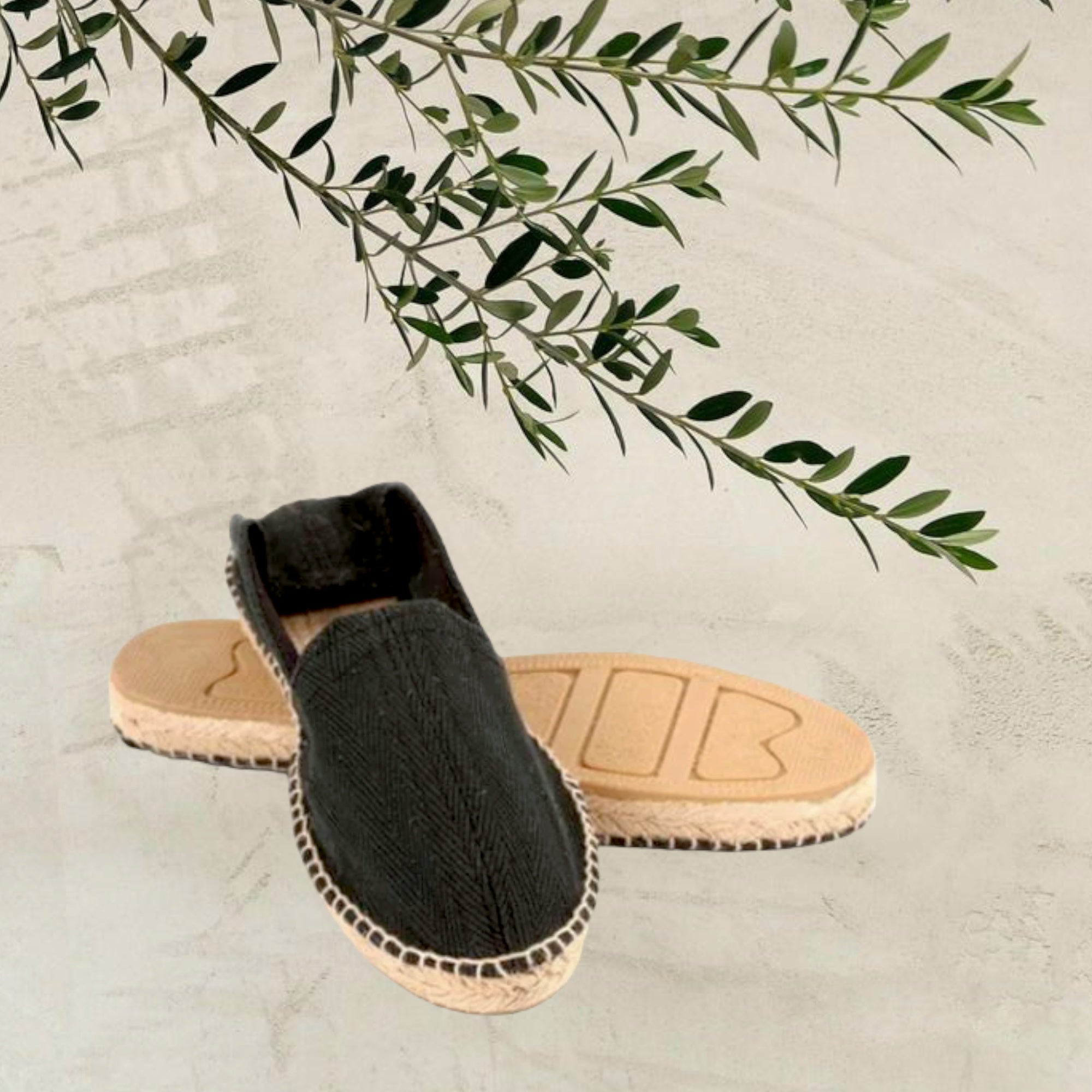 Alpargatas planas Formentera lona espiga